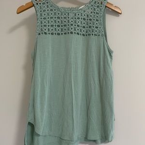(2/$20) H&M S Green Tank Top